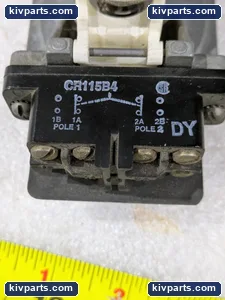 General Electric CR115B4 Snap Acting Limit Switch – actual item, photo 4 of 8