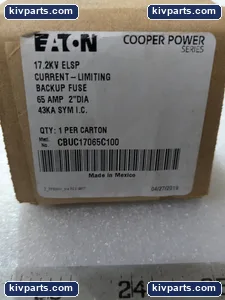 Eaton CBUC17065C100 Current Limiting Backup Fuse – actual item, photo 4 of 5