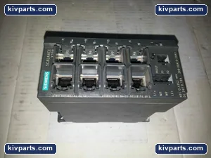 Siemens 6GK5208-0BA10-2AA3 Ethernet Switch Industrial PLC – actual item, photo 3 of 6