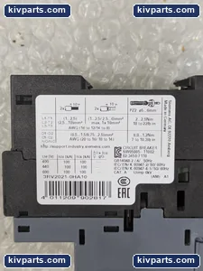 Siemens 3RV2021-0HA10 Motor Protection Circuit Breaker – actual item, photo 7 of 8