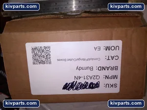 Burndy Q2A31-4N Conduct/Fittings/Outlet Boxes – actual item, photo 5 of 6
