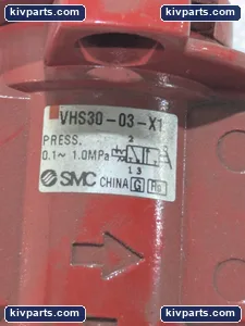 SMC VHS30-03B-X1 Pressure Release Lockout Valve – actual item, photo 4 of 7