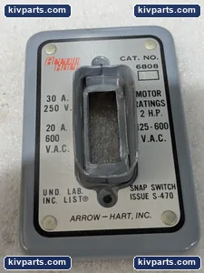 Arrow Hart Snap Switch Manual Motor Starter – actual item, photo 3 of 5