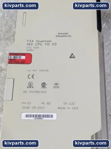 140CPU 113 03 CONTROLLER TSX QUANTUM 140 CPU 113 03 – actual item, photo 7 of 8