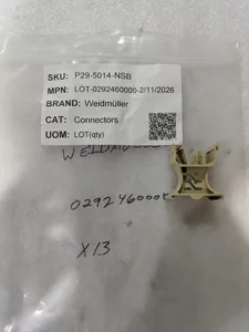 Weidmuller 0292460000 Clip-On Terminal