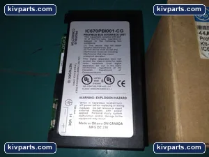 GE Fanuc IC670PBI001-CG Bus Interface Unit Field Control – actual item, photo 4 of 7