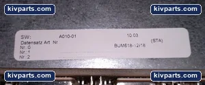 Baumuller BUM618-12/18-31-R-1100-A010-01 Servo Drive Inverter – actual item, photo 2 of 5