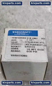 Sashcroft 15W1005SH01B Ashcroft XM2 Pressure Gauge – actual item, photo 5 of 5