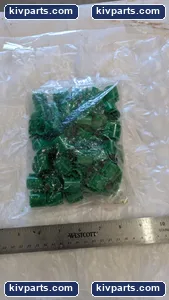 TEK ClipTM 1/2 INCH GREEN APROX 100 – actual item, photo 2 of 3
