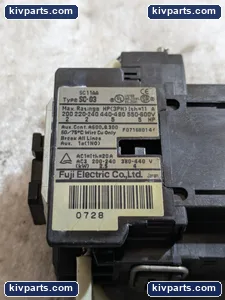 Fuji Electric NK88T407 SC-03 SC11AA Magnetic Contactor – actual item, photo 7 of 9