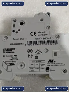 Siemens 5SY4363-7 Miniature Circuit Breaker – actual item, photo 5 of 7