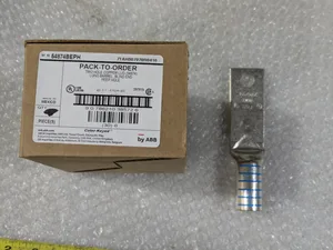 ABB 54874 BEPH Two Hole Copper Lug