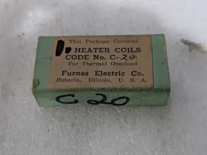 Furnas C-20 Relay Heater Coil Elements