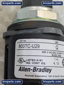 Allen-Bradley 800TC-U29 Potentiometer – actual item, photo 2 of 5