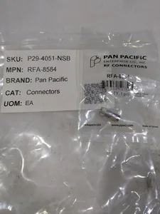 PAN Pacific RFA-8584 RF Connectors