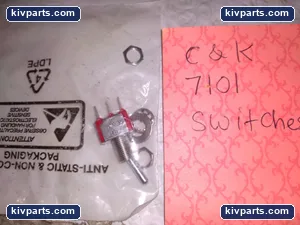 C & K 7101 SWITCHES – actual item, photo 2 of 4