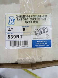 Arlington Steel EMT Compression Coupling