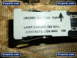 General Electric CR103D Lamp Circuit Contact Block – actual item, photo 2 of 3