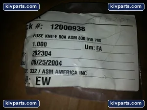 Eaton 830018700 Holec DIN00 Slow Blow Fuse – actual item, photo 3 of 3
