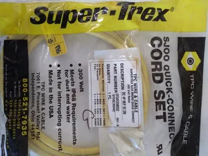 TPC CF24F25M002 Wire Cable