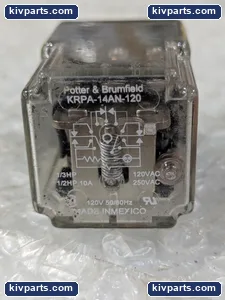 Potter & Brumfield KRPA-14AN-120 Ice Cube Relay – actual item, photo 4 of 5