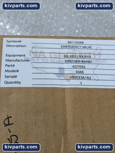 Dresser-rand 110004415 – actual item, photo 3 of 6