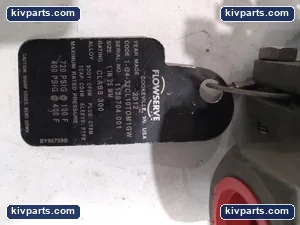 Flowserve G432 Class 300 Sleeved Plug Valve – actual item, photo 3 of 4