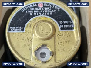 General Electric CR2820-1736A2 Time Delay Relay – actual item, photo 3 of 5
