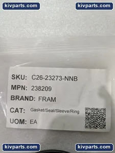 Fram 238209 Engine Oil Filter Gasket Seal – actual item, photo 2 of 5