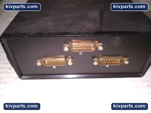 Black Box SW040L-MMM Manual Selector Male Connectors – actual item, photo 3 of 5