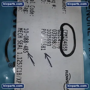 Flowserve CPM10465B Seal Kit 1.125 JC1B XP271 Pump – actual item, photo 2 of 3
