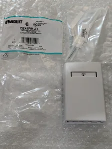 Panduit CBX4WH-AY – actual item, photo 1 of 6