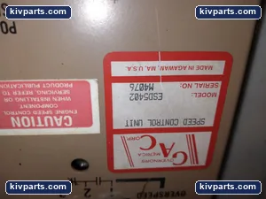ESD5402 Control Unit Governor Controller – actual item, photo 2 of 3