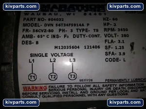 Marathon 904032 DVN Electric Motor – actual item, photo 3 of 6