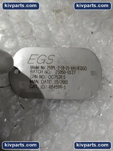 EGS 250PL-2-10-21-VAI/EQSD Solenoid Valve – actual item, photo 4 of 7