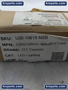 ITT CIR01GRHC-40A-5P-FT Duty Circular Connector Plug – actual item, photo 2 of 9