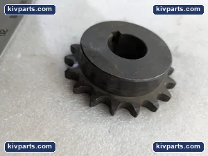 Roller Chain Sprocket 17 Tooth #40 Chain Finished Bore Keyway Steel Industrial – actual item, photo 4 of 6