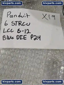 Panduit P24 6 Struc LCC 6-12 DIE Blue Lug – actual item, photo 7 of 10