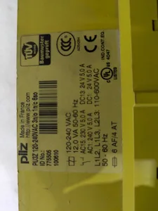 Pilz 775505 PU3Z Industrial Component Module