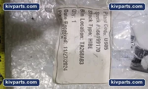 Plani M22-L-W-W Pushbutton – actual item, photo 2 of 3