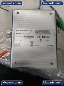 Moxa EDS-305-M-ST 4 Port Ethernet Fiber Switch – actual item, photo 2 of 8