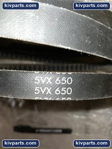 Optibelt 5VX650 65 Industrial Drive Belt – actual item, photo 3 of 5