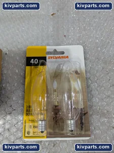 Sylvania B10 Clear Decor Candelabra Base – actual item, photo 3 of 7