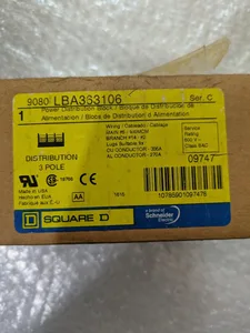 Square D LBA363106 Terminal Block – actual item, photo 1 of 4