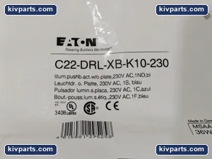 Eaton C22-DL-XB-K10-230 Push Button – actual item, photo 6 of 10