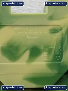 WAGO 283-607 Ground Terminal Block – actual item, photo 7 of 8