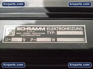 Schramm SKH 500 Finned Enclosure Heater 110V 500W Switchgear Cabinet Industrial – actual item, photo 2 of 4