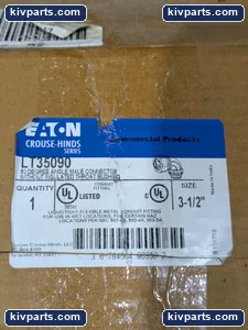 Eaton LT35090 CROUSE HIND Iquidtight Connector – actual item, photo 2 of 7