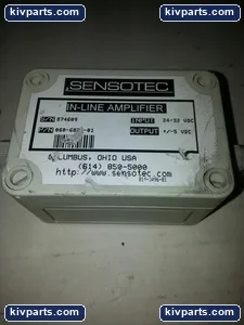 060-6827-01 Sensotec In-Line Amplifier – actual item, photo 2 of 2