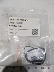Kichler 1SL2BK Lighting